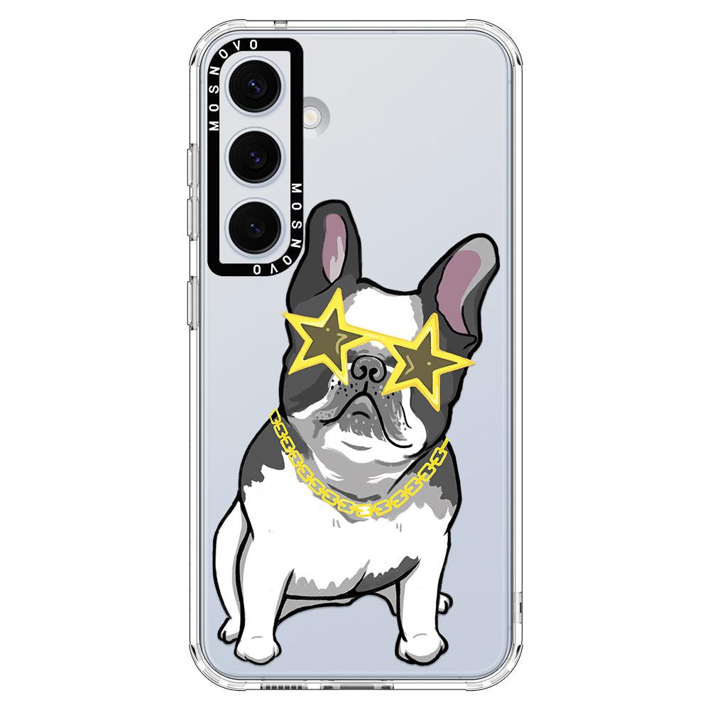 Cool French Bulldog Phone Case - Samsung Galaxy S24 Plus Case - MOSNOVO