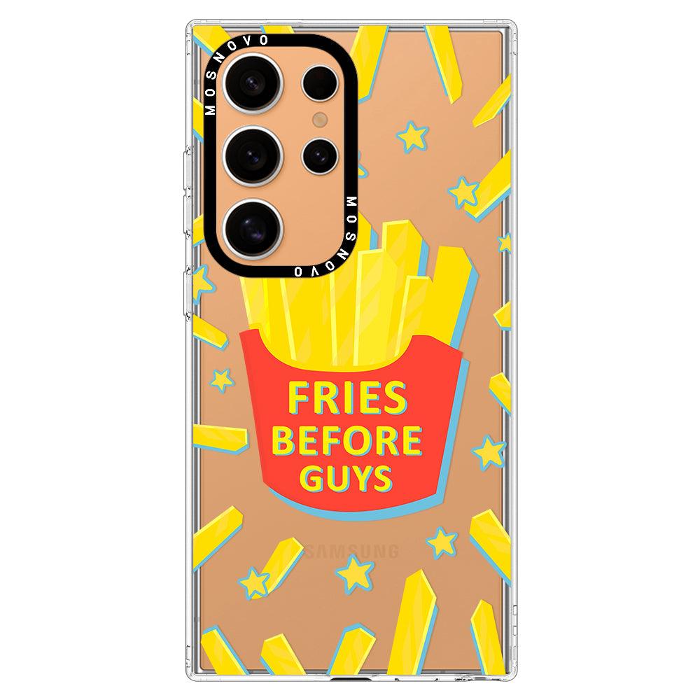 Fries Before Guys Phone Case - Samsung Galaxy S24 Ultra Case - MOSNOVO