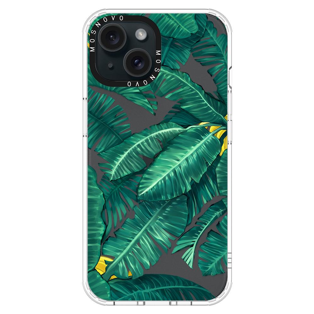 Banana Tree Phone Case - iPhone 15 Plus Case - MOSNOVO