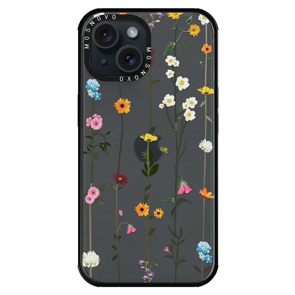 Wildflowers Phone Case - iPhone 15 Case - MOSNOVO