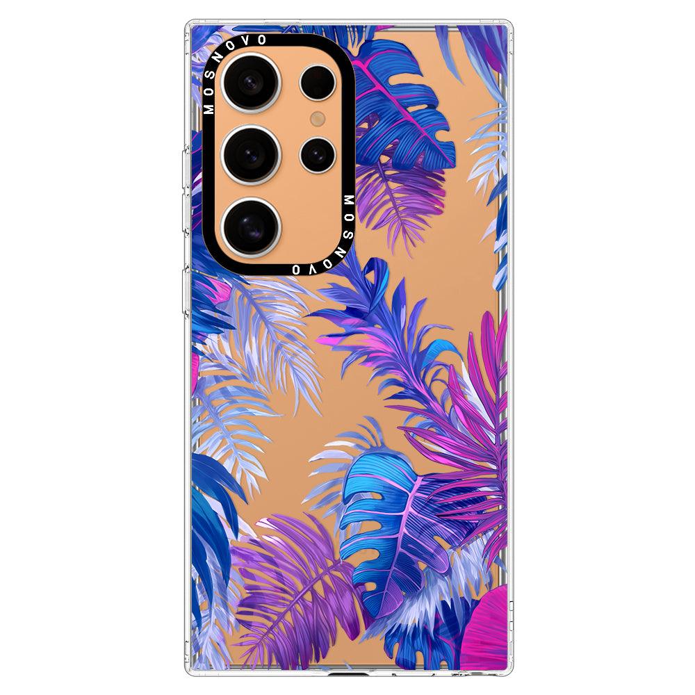 Fancy Palm Leaf Phone Case - Samsung Galaxy S24 Ultra Case - MOSNOVO