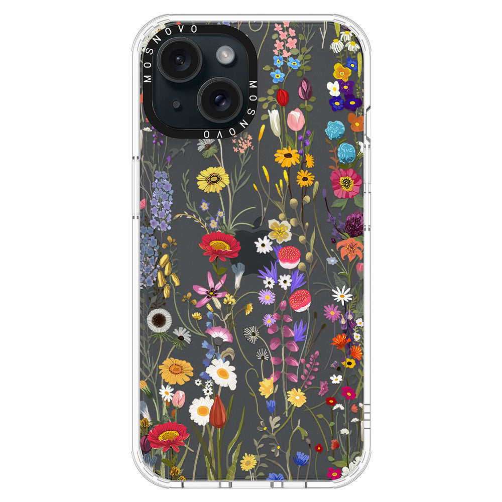 Summer Meadow Phone Case - iPhone 15 Case - MOSNOVO