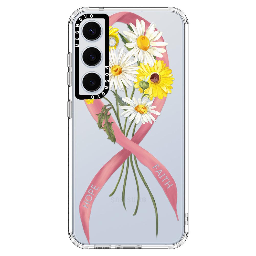 Breast Awareness Phone Case - Samsung Galaxy S24 Plus Case - MOSNOVO