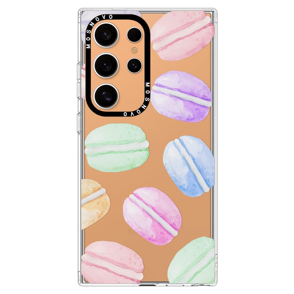 Pastel Macarons Phone Case - Samsung Galaxy S24 Ultra Case - MOSNOVO