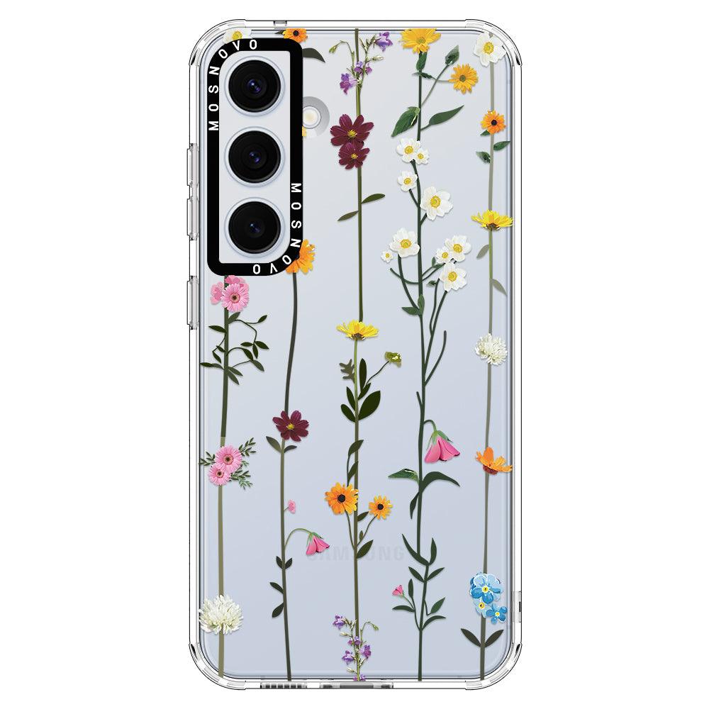 Wild Flowers Floral Phone Case - Samsung Galaxy S24 Case - MOSNOVO