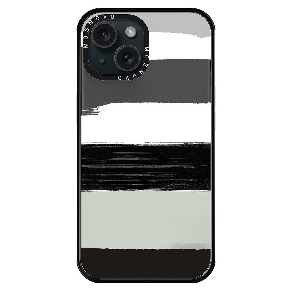 Paint Brush Phone Case - iPhone 15 Case Black