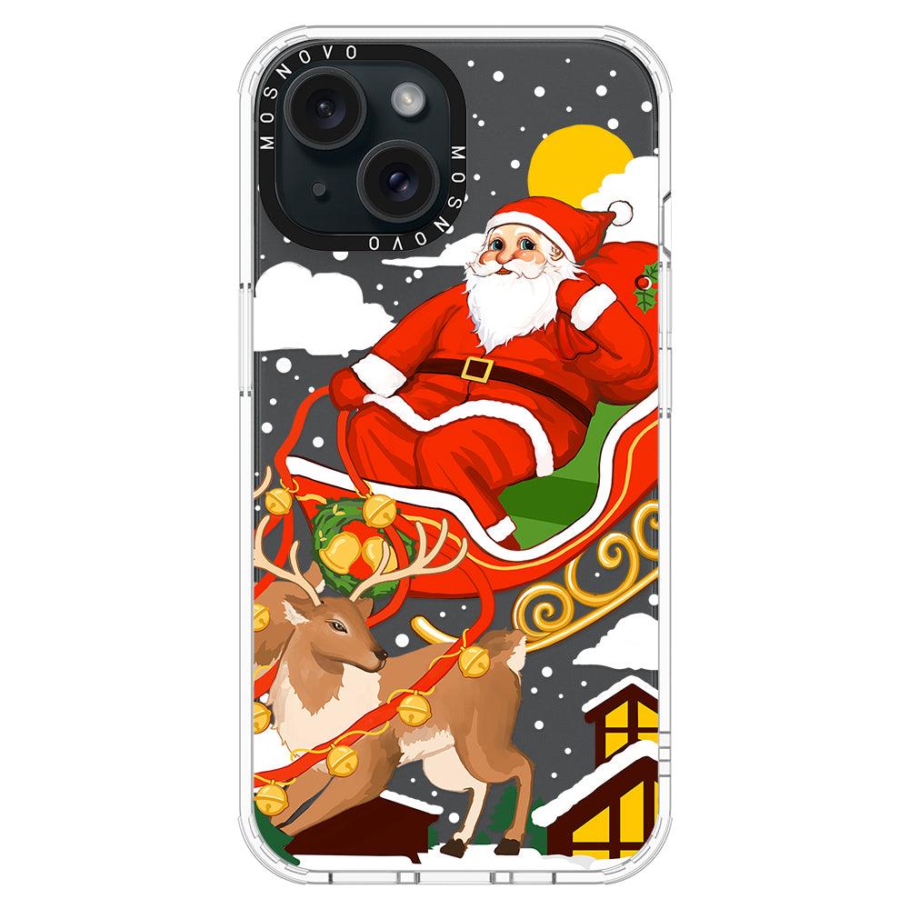 Santa Claus Phone Case - iPhone 15 Plus Case - MOSNOVO