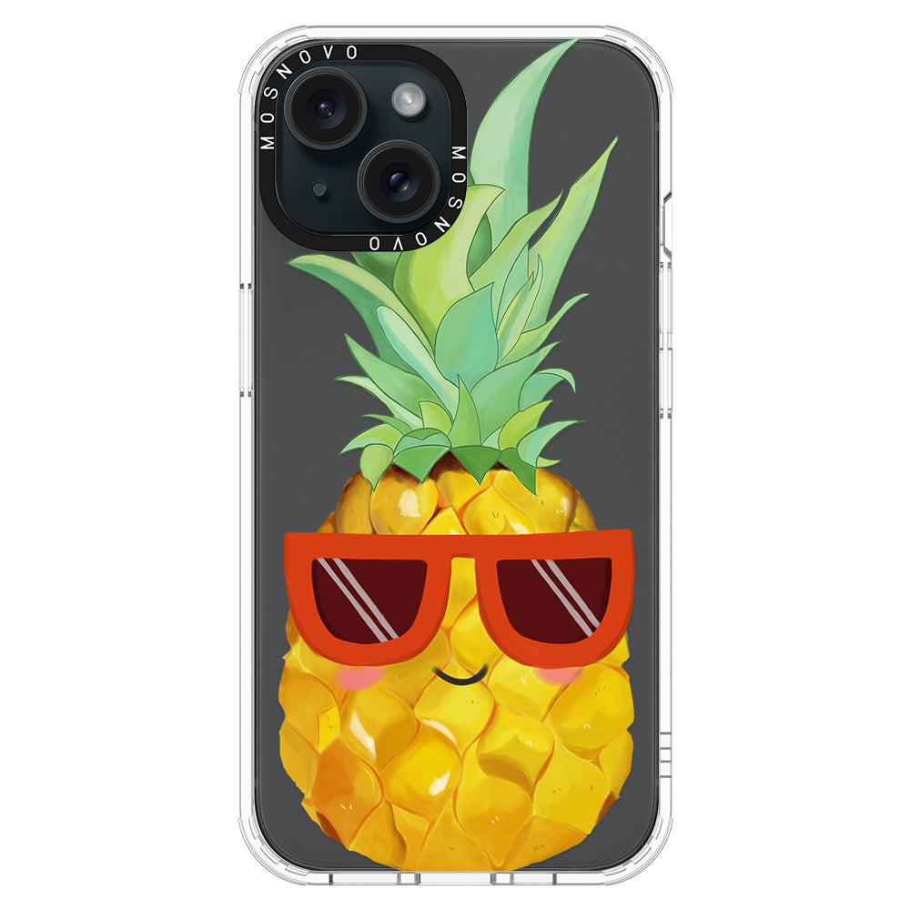 Cool Pineapple Phone Case - iPhone 15 Case - MOSNOVO