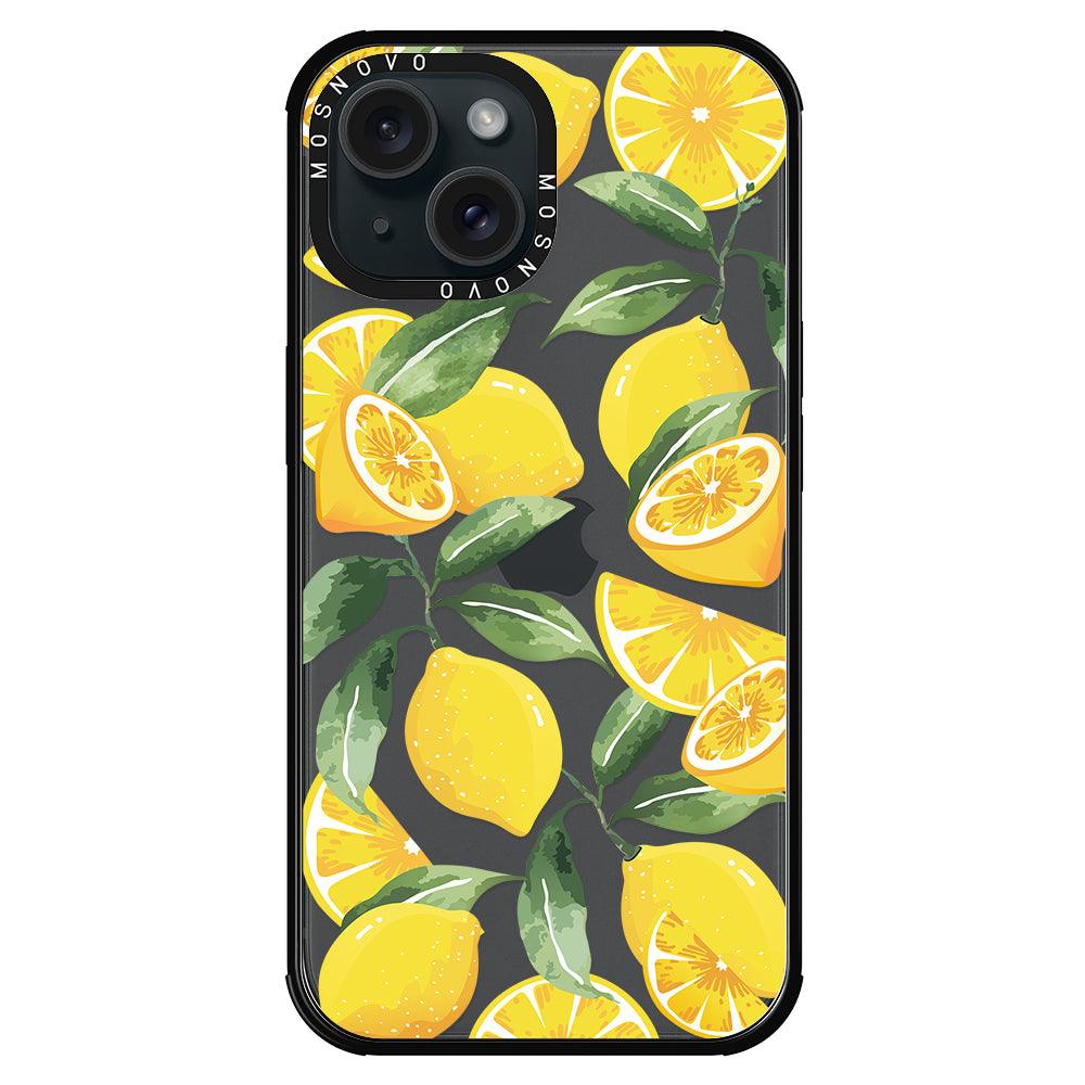 Lemon Phone Case - iPhone 15 Plus Case - MOSNOVO