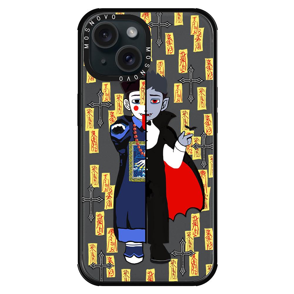 Vampire Vs Jiangshi Phone Case - iPhone 15 Case - MOSNOVO