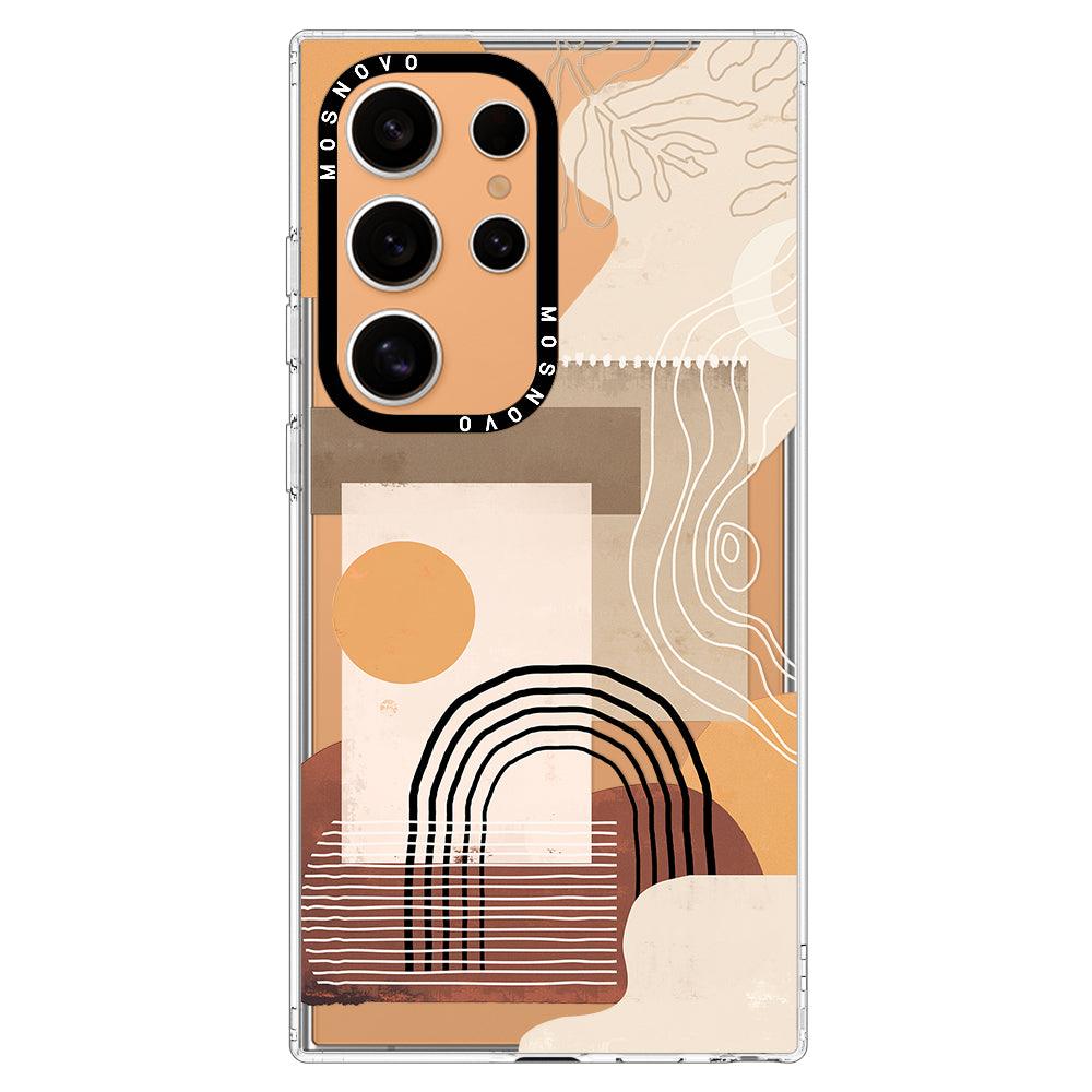 Minimalist Abstract Art Phone Case - Samsung Galaxy S24 Ultra Case - MOSNOVO