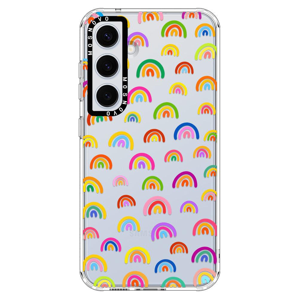 Aesthetic Rainbow Phone Case - Samsung Galaxy S24 Plus Case - MOSNOVO