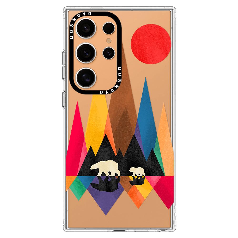 MAMA Bear Phone Case - Samsung Galaxy S24 Ultra Case - MOSNOVO