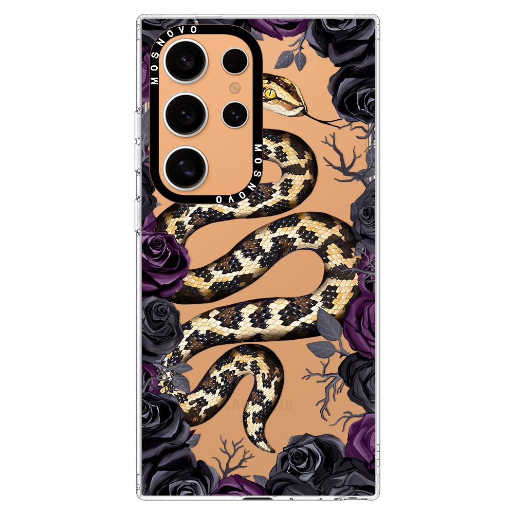 Secret Snake Garden Phone Case - Samsung Galaxy S24 Ultra Case - MOSNOVO