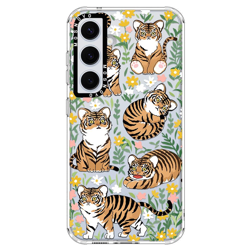 Cute Tiger Phone Case - Samsung Galaxy S24 Case - MOSNOVO