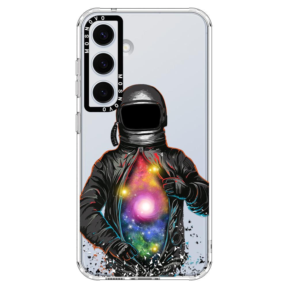 Mystery Astronaut Phone Case - Samsung Galaxy S24 Case - MOSNOVO