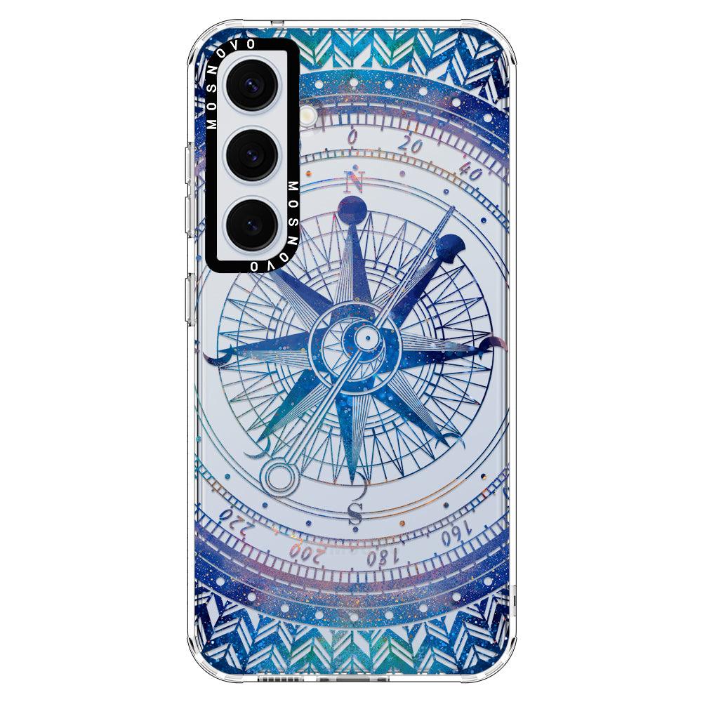 Galaxy Compass Phone Case - Samsung Galaxy S24 Plus Case - MOSNOVO