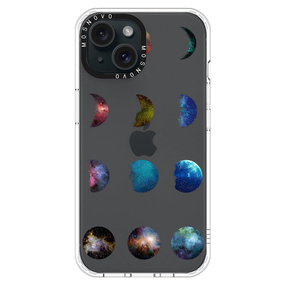 Moon Phase Phone Case - iPhone 15 Case - MOSNOVO