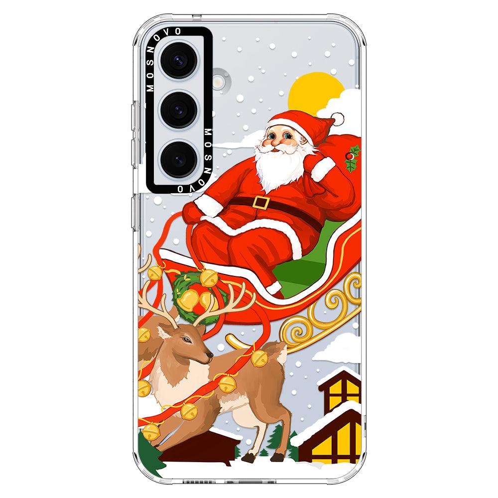 Santa Claus Phone Case - Samsung Galaxy S24 Plus Case - MOSNOVO