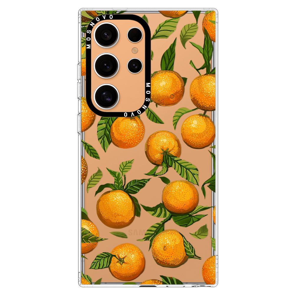 Tangerine Phone Case - Samsung Galaxy S24 Ultra Case - MOSNOVO