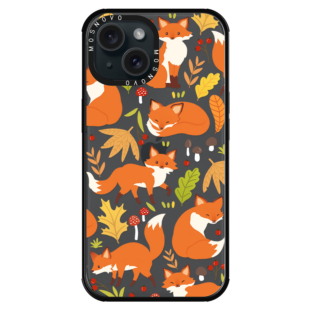 Autumn Fox Phone Case - iPhone 15 Plus Case - MOSNOVO