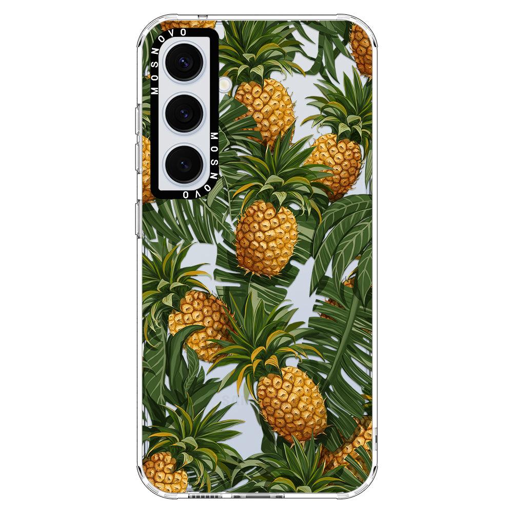 Pineapples Phone Case - Samsung Galaxy S24 Case - MOSNOVO