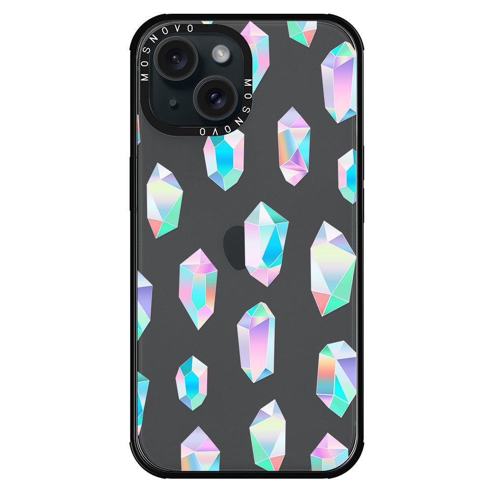 Gradient Diamond Phone Case - iPhone 15 Plus Case - MOSNOVO