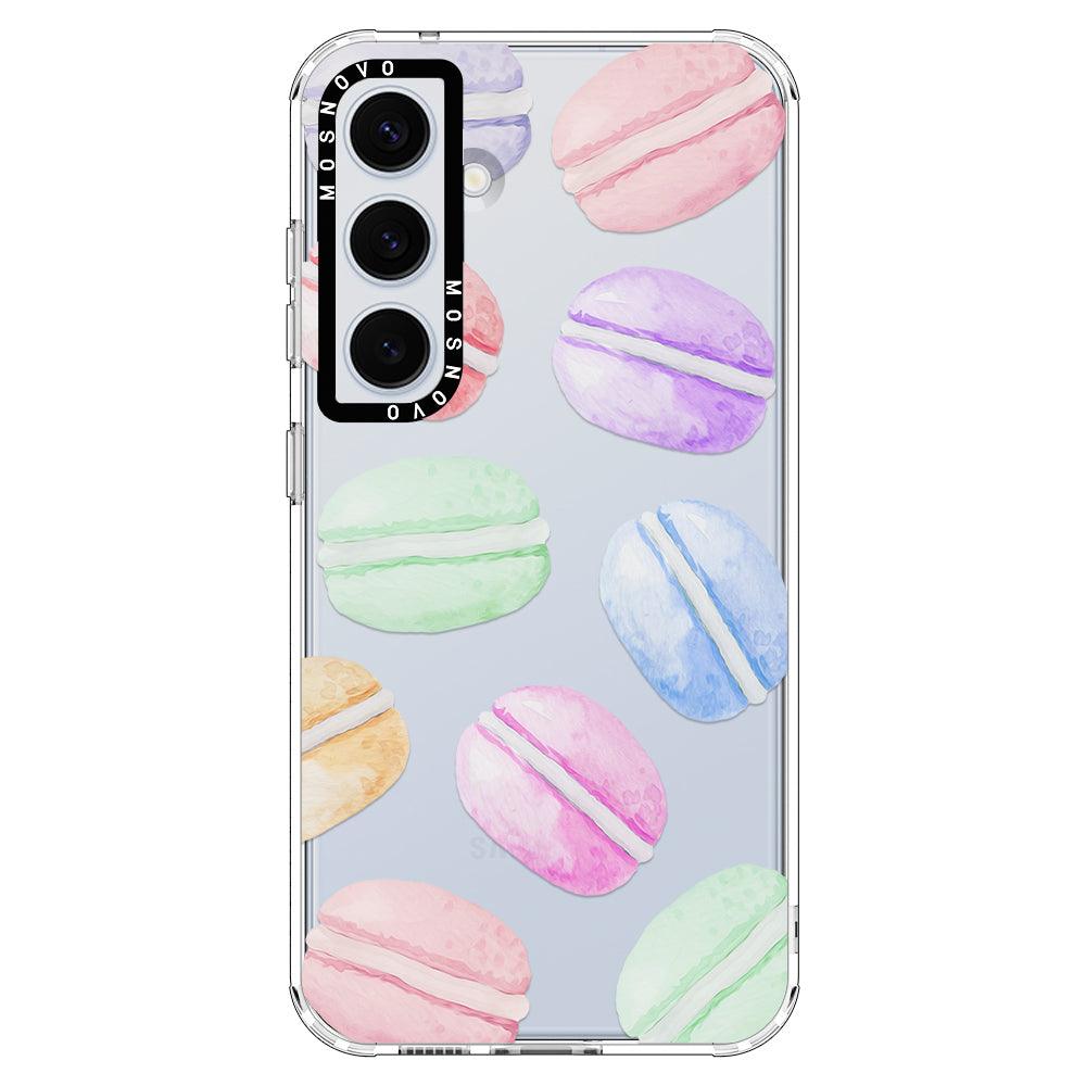 Pastel Macarons Phone Case - Samsung Galaxy S24 Plus Case - MOSNOVO