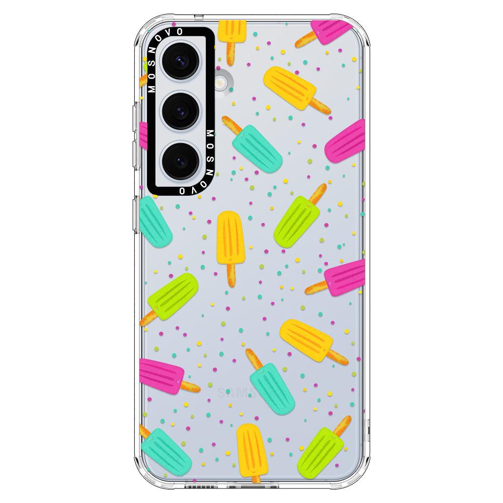 Rainbow Ice Pop Phone Case - Samsung Galaxy S24 Case - MOSNOVO