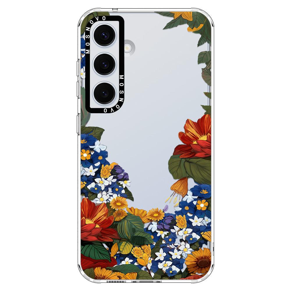 Floral Garden Phone Case - Samsung Galaxy S24 Case - MOSNOVO