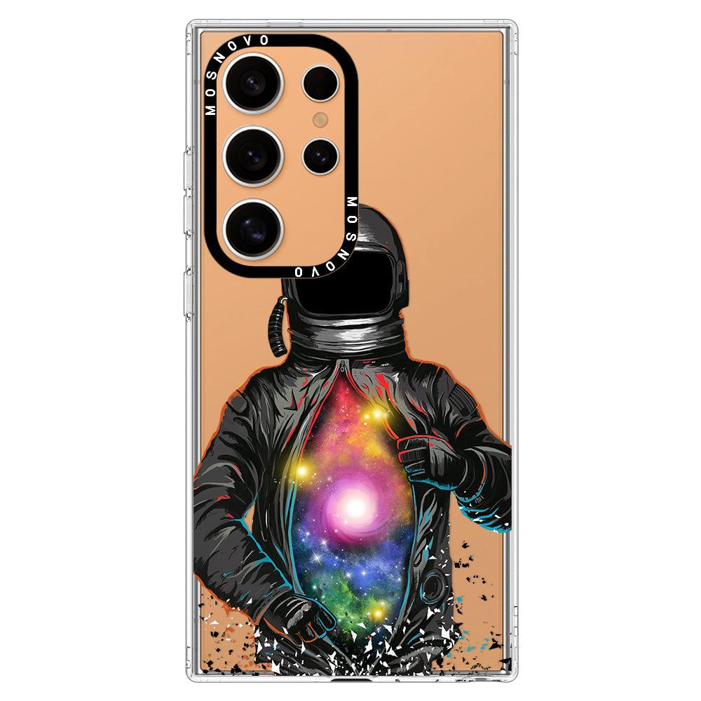 Mystery Astronaut Phone Case - Samsung Galaxy S24 Ultra Case - MOSNOVO