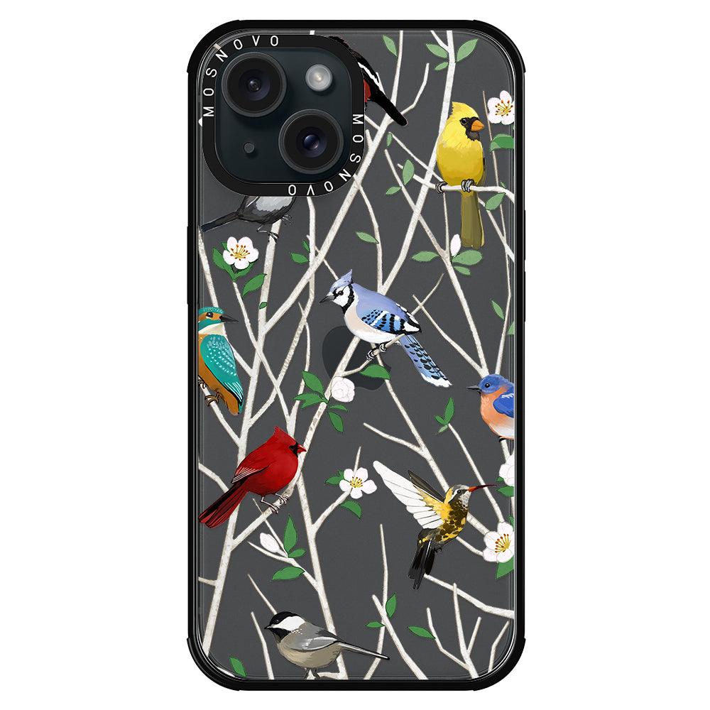 Wild Bird Phone Case - iPhone 15 Plus Case - MOSNOVO