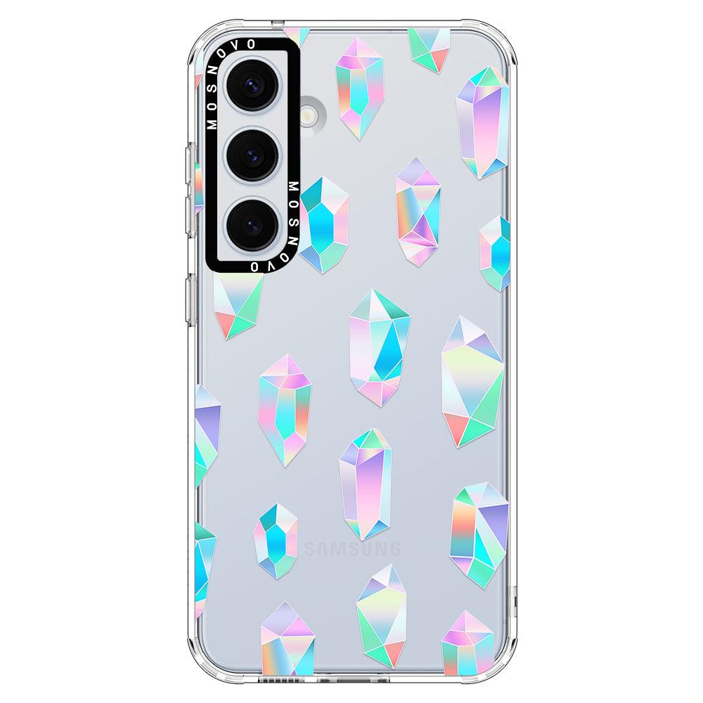 Crystal Gradient Diamond Phone Case - Samsung Galaxy S24 Plus Case - MOSNOVO