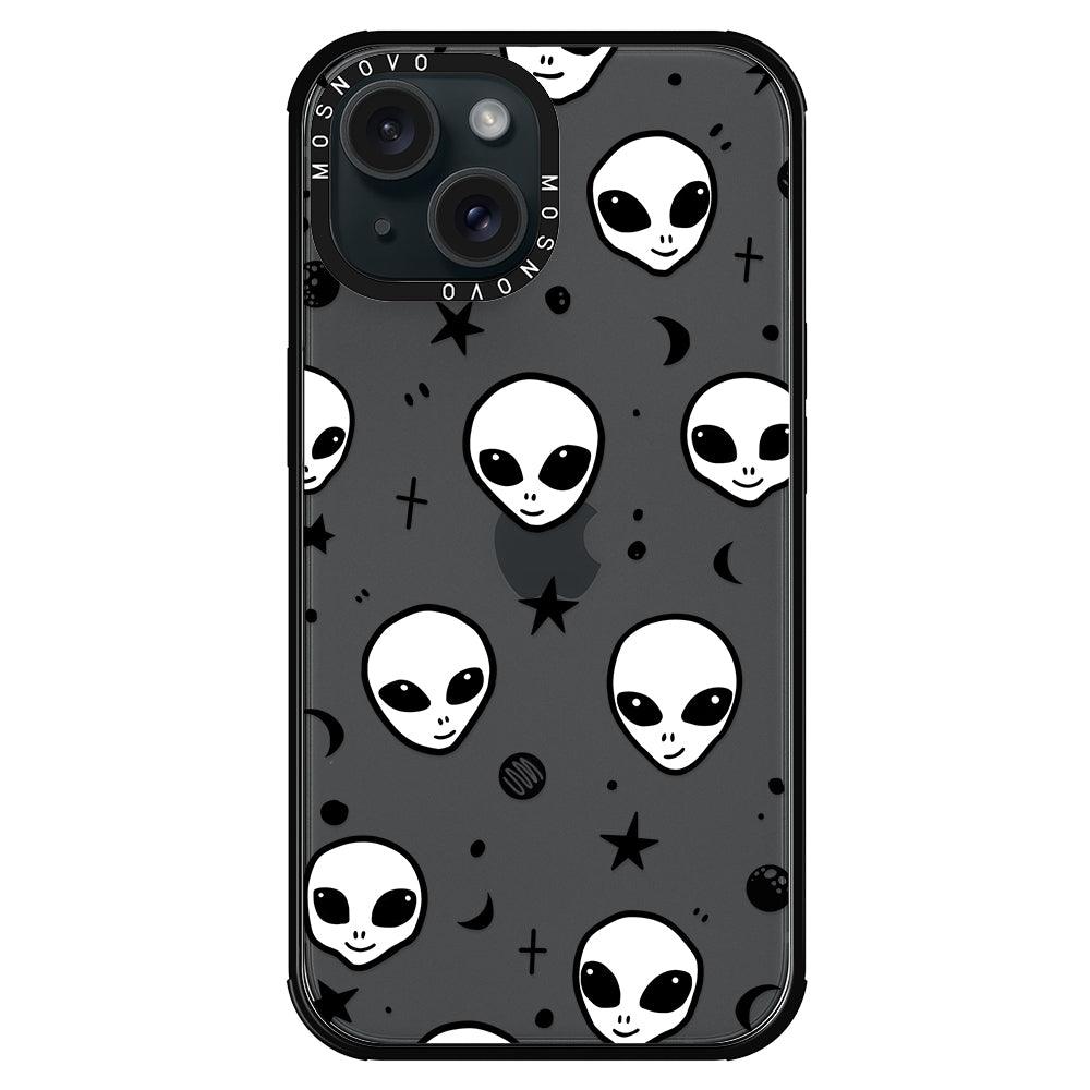 Cute Alien Phone Case - iPhone 15 Case - MOSNOVO