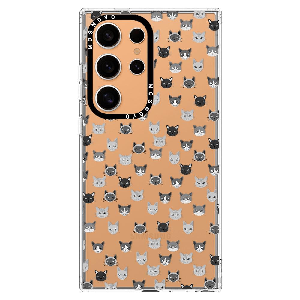 Cats Phone Case - Samsung Galaxy S24 Ultra Case - MOSNOVO