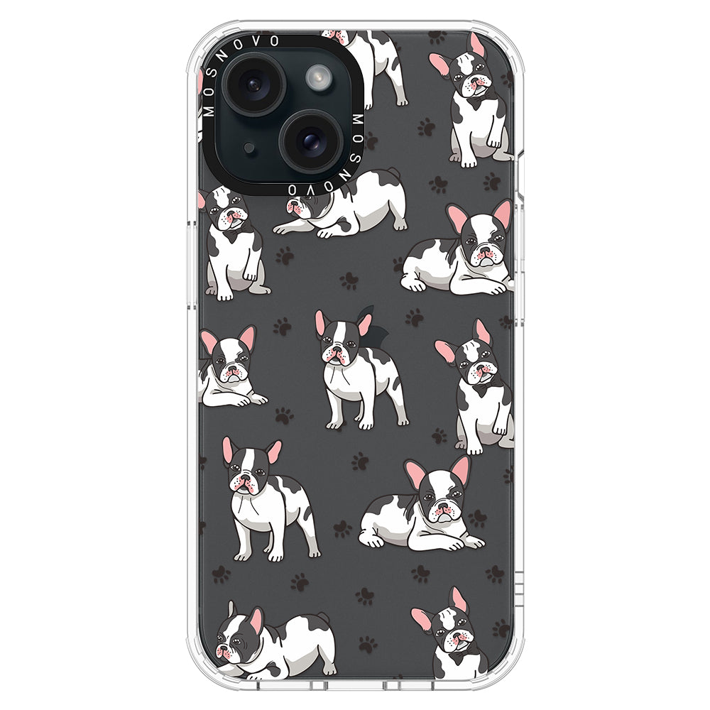 French Bull Dog Phone Case - iPhone 15 Plus Case - MOSNOVO