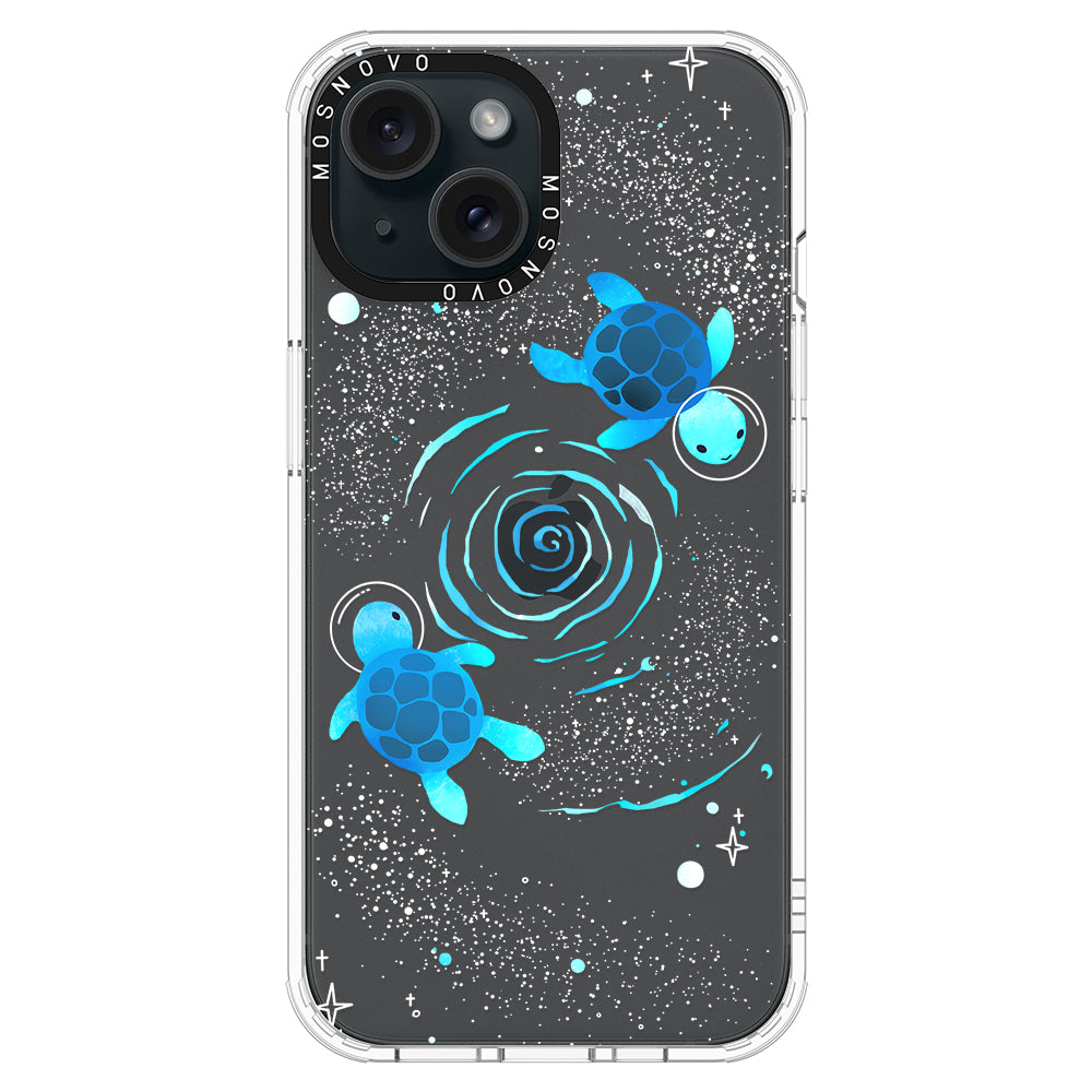 Space Turtle Phone Case - iPhone 15 Plus Case - MOSNOVO