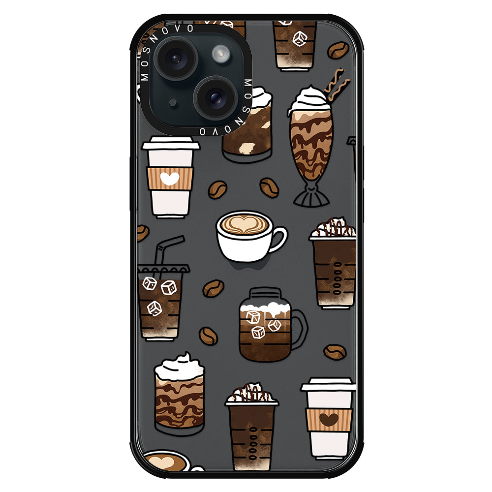 Coffee Phone Case - iPhone 15 Case - MOSNOVO