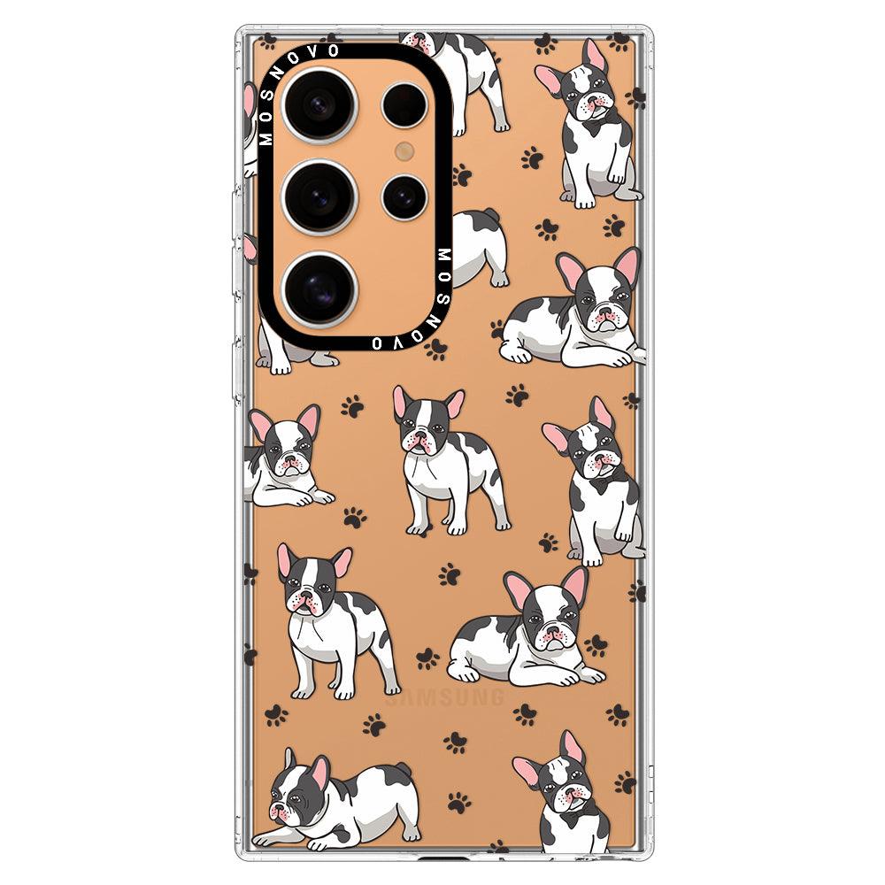 French Bull Dog Phone Case - Samsung Galaxy S24 Ultra Case - MOSNOVO