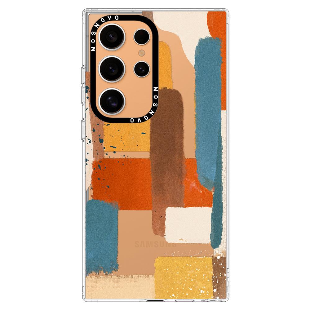 Brush Art Phone Case - Samsung Galaxy S24 Ultra Case - MOSNOVO