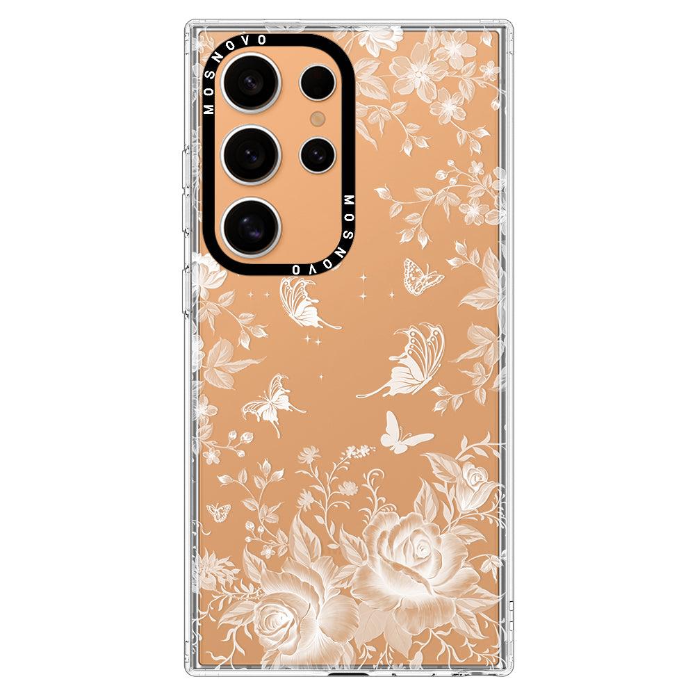 Fairy Rose Garden Phone Case - Samsung Galaxy S24 Ultra Case - MOSNOVO