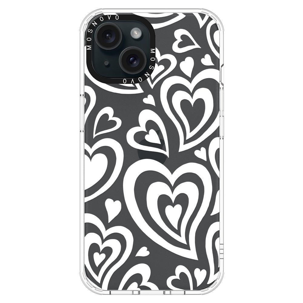 Twist Heart Phone Case - iPhone 15 Case - MOSNOVO