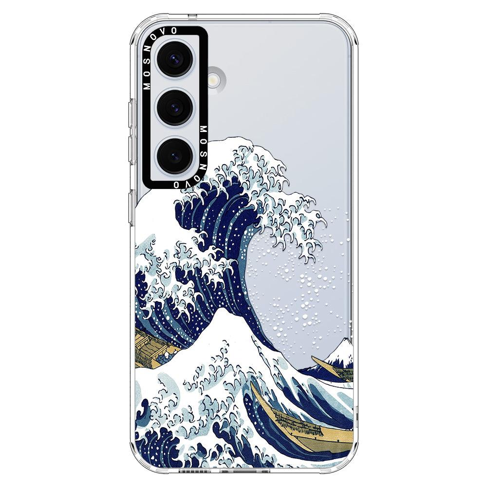 Great Wave Phone Case - Samsung Galaxy S24 Plus Case - MOSNOVO