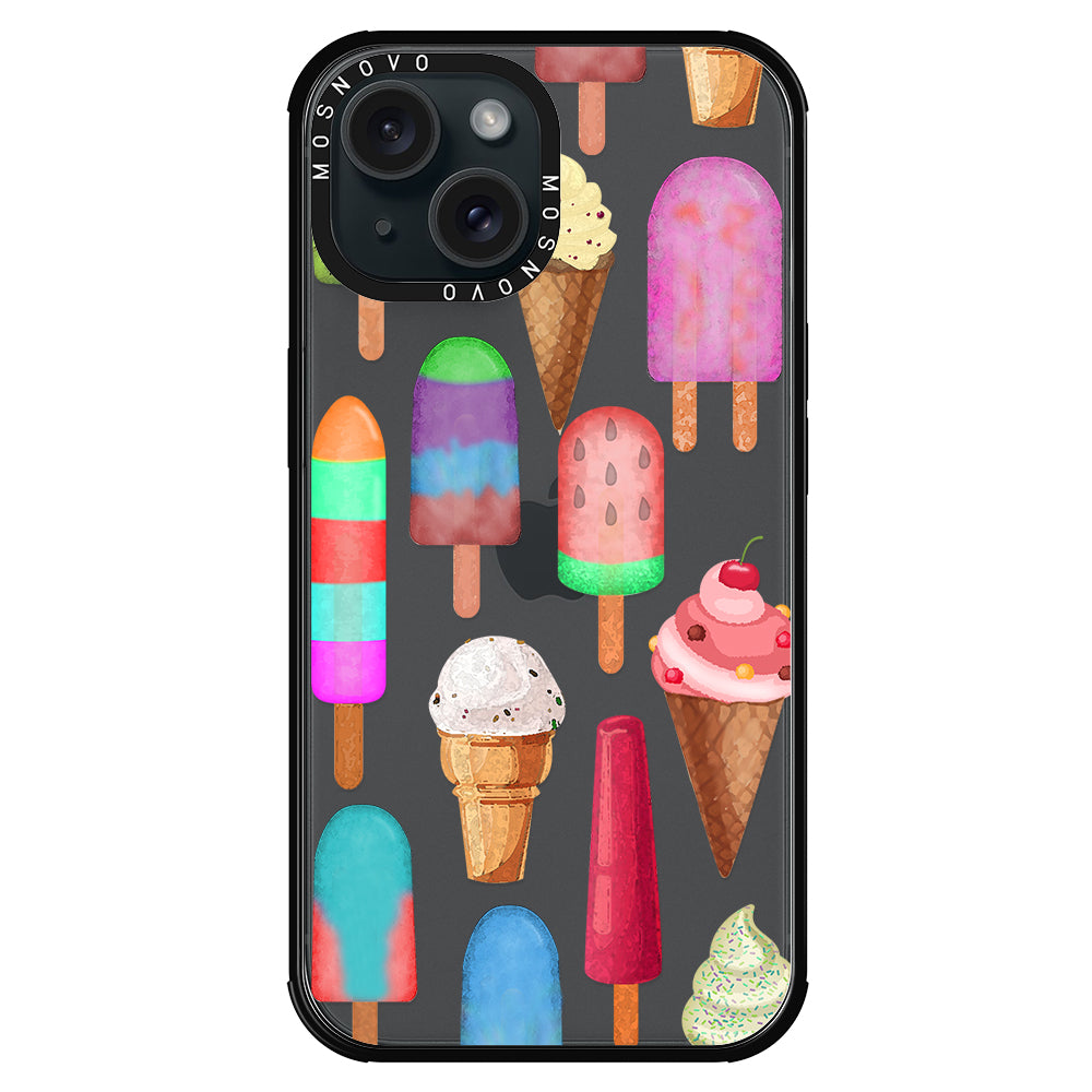 Ice Cream Phone Case - iPhone 15 Plus Case - MOSNOVO