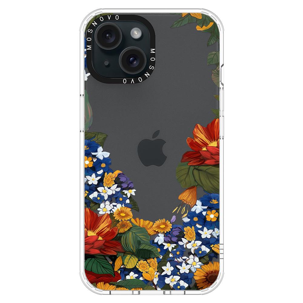 Summer Garden Phone Case - iPhone 15 Case - MOSNOVO