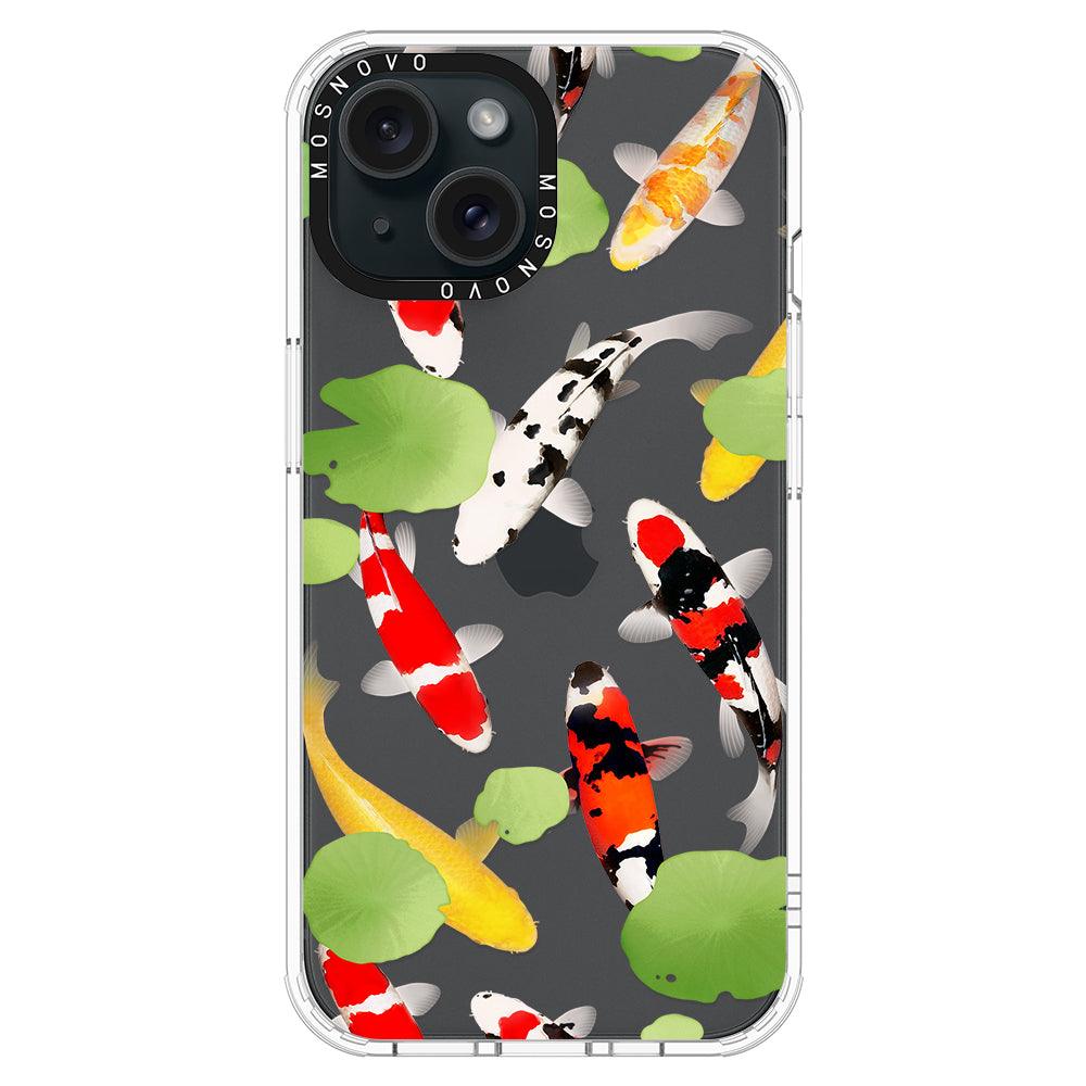 Koi Phone Case - iPhone 15 Plus Case - MOSNOVO