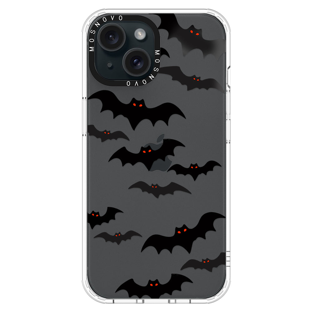 Evil Bat Phone Case - iPhone 15 Plus Case - MOSNOVO