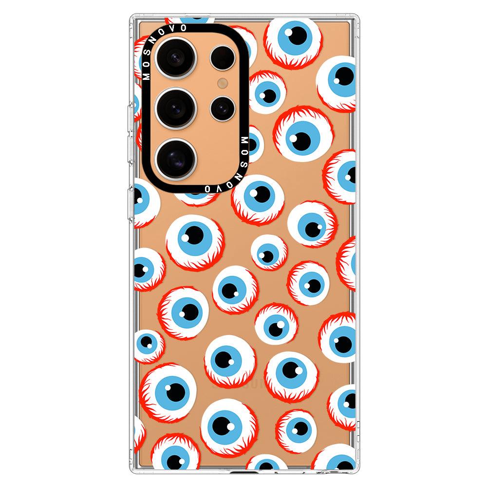 Bloody Eyeball Phone Case - Samsung Galaxy S24 Ultra Case - MOSNOVO