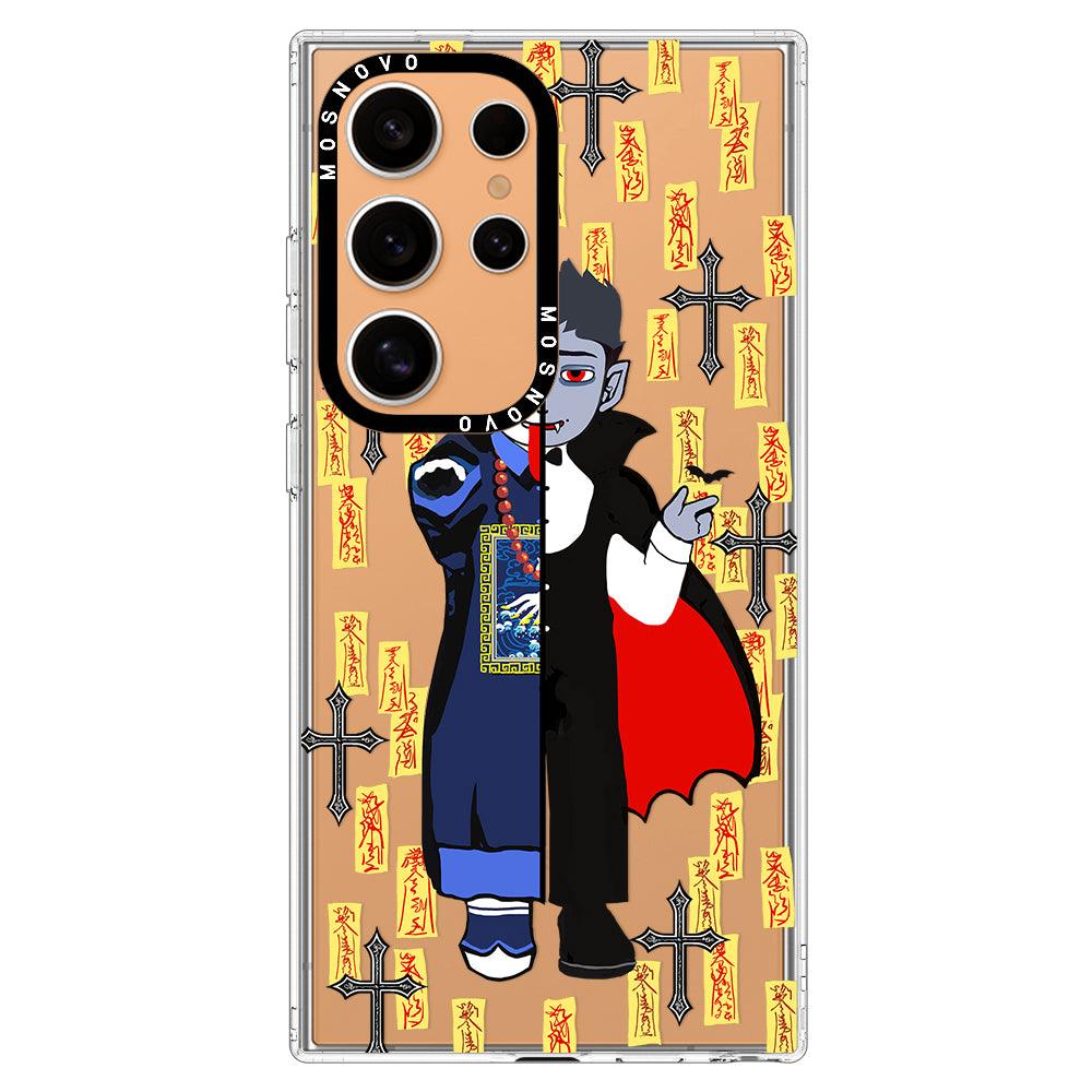 Zombie Vs Vampire Phone Case - Samsung Galaxy S24 Ultra Case - MOSNOVO