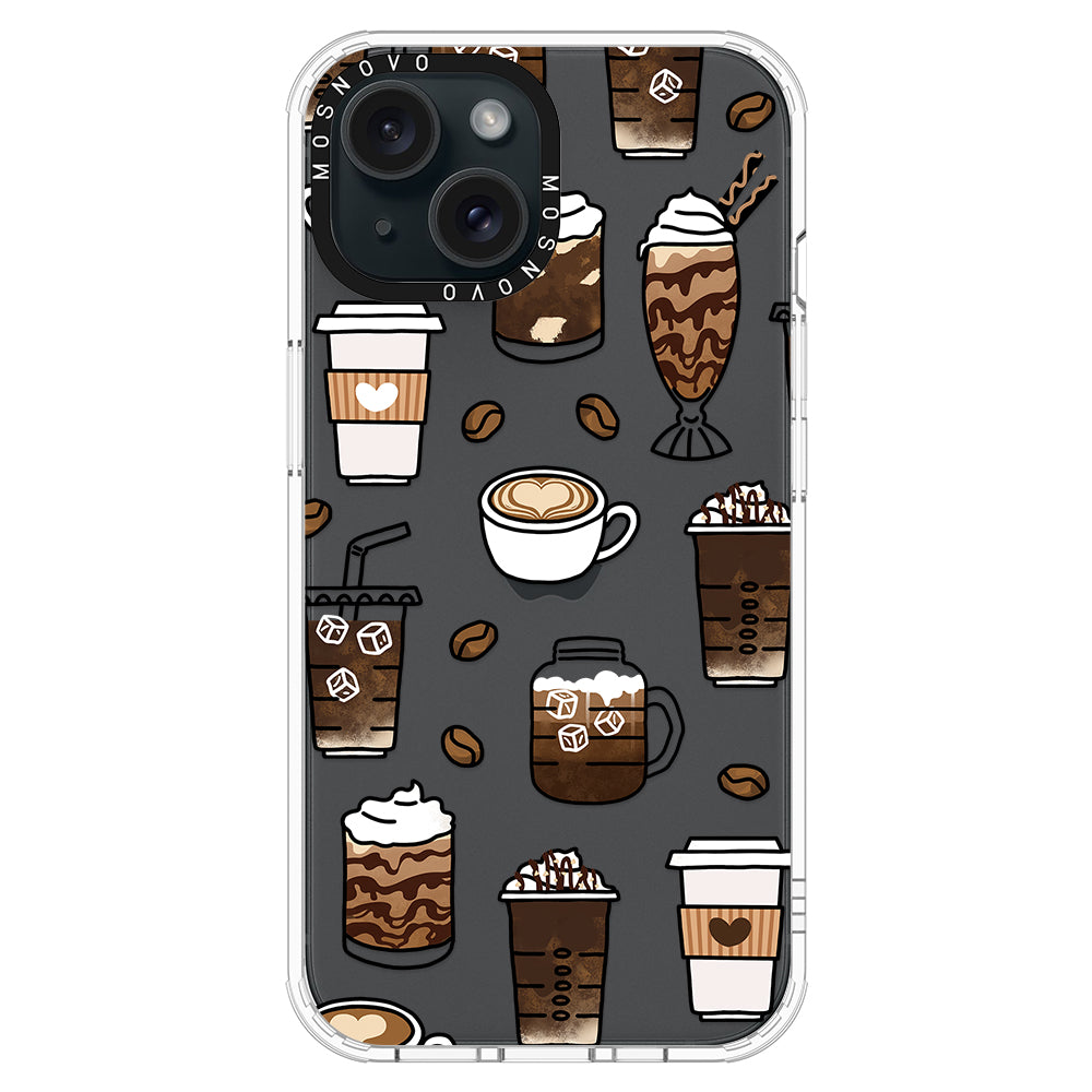 Coffee Phone Case - iPhone 15 Plus Case - MOSNOVO